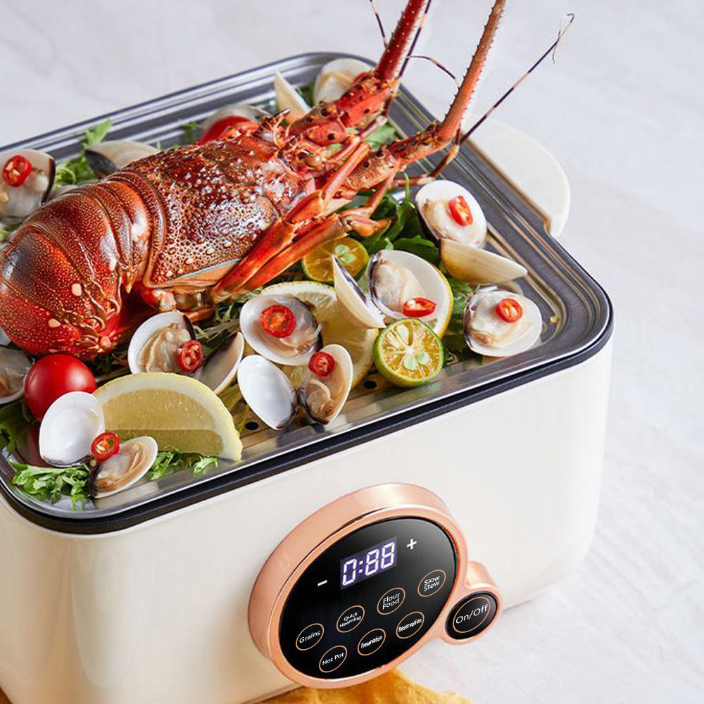 Kawu BT-ZG06 Steaming And Boiling Pot Three Layers