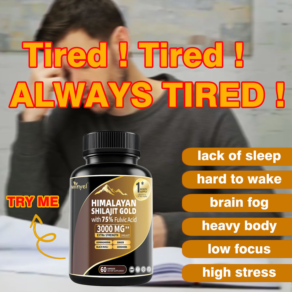 Shilajit Capsules, Ashwagandha, Gokshura, 85 Trace Minerals, High Potency Gold Grade Himalayan Shilajit Supplements, 60 Capsules For Women And Men