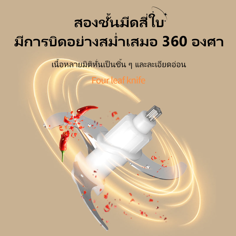 Kawu PY-37950 Food Processor Meat Grinder