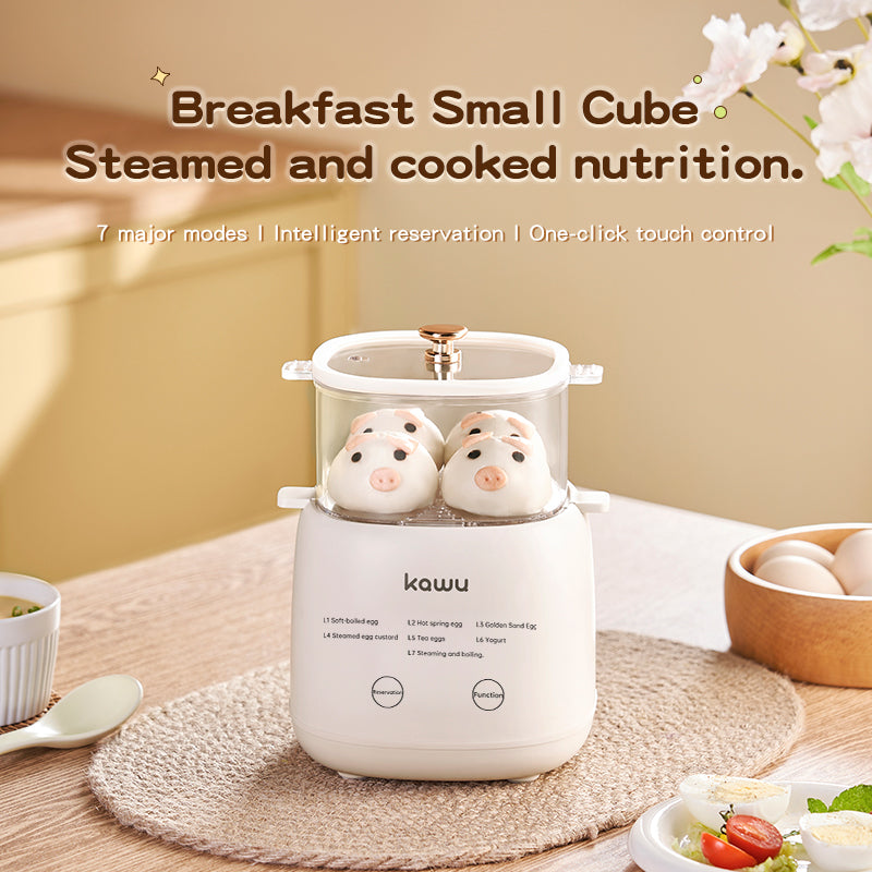 KaWu LG-806 Multi-Functional Electric Stew Pot With Steamer Basket