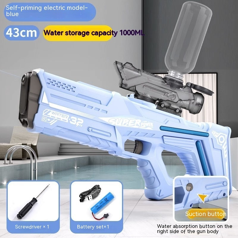 Children's Large Automatic Electric Water Suction Gun Toy