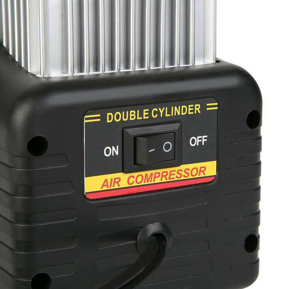 150PSI HEAVY DUTY PORTABLE 12V ELECTRIC CAR TYRE INFLATOR AIR COMPRESSOR