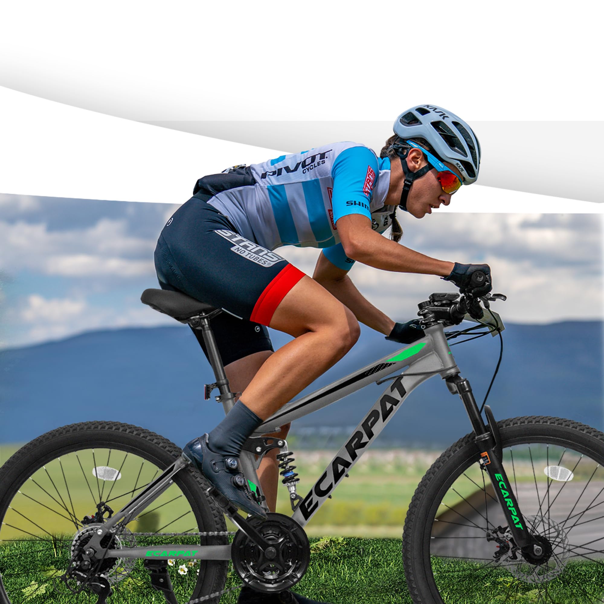 A2460 24 Inch Mountain Bike With Full Suspension, 21 Speed Shifter Lever With Gear Indicator, High Carbon Steel Frame, Mechanical Disc Brakes, Unisex For Men Women Adults, Ideal For Trails.