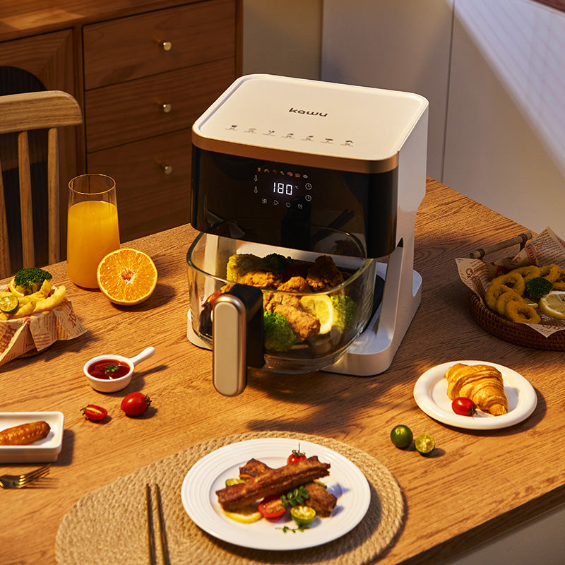 Kawu SZY-ZG-5810D Electric Oven Air Fryer Electronic Version Color Box