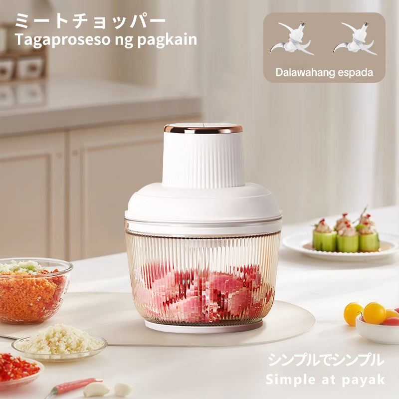 Fusu PY-37948 Food Processor Meat Grinder With Dual Blades