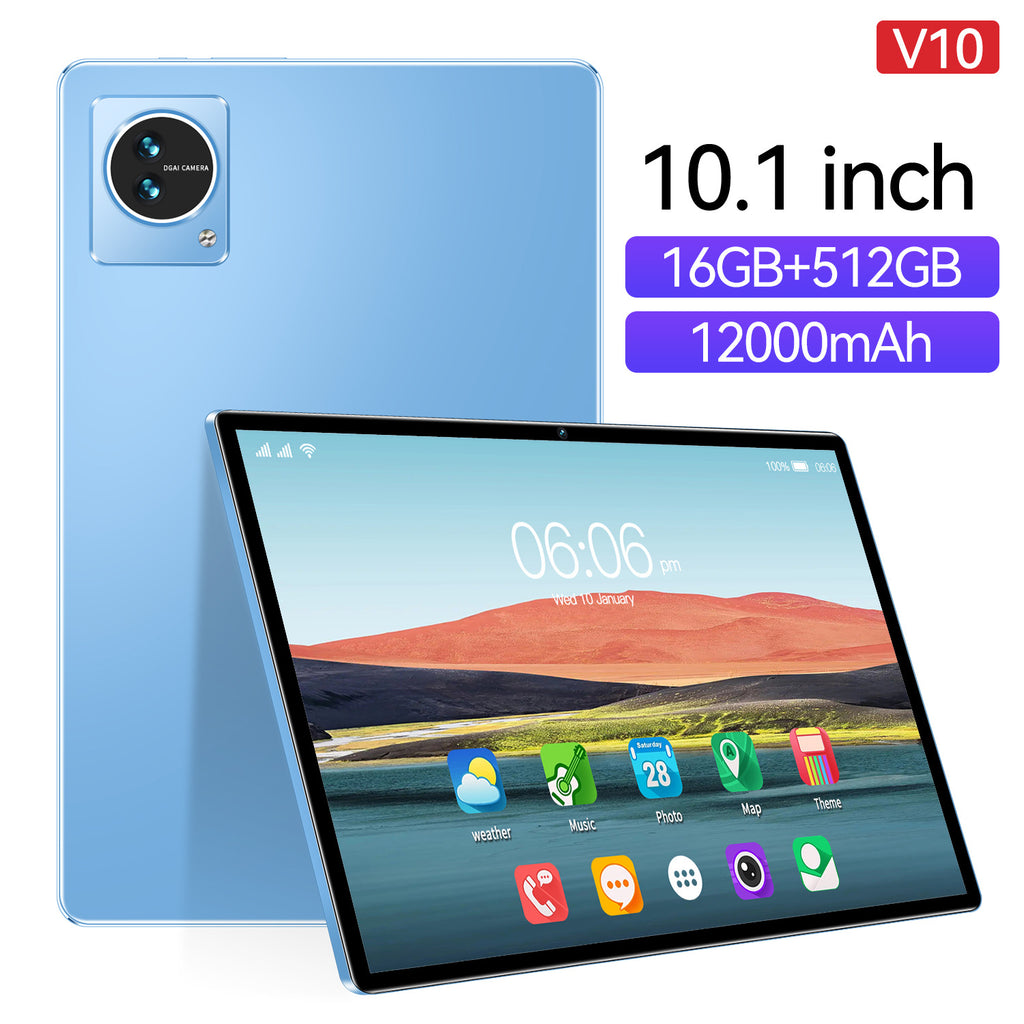 10 inch Android 5G Dual SIM Tablet With Bluetooth Calling And A 10 core Processor
