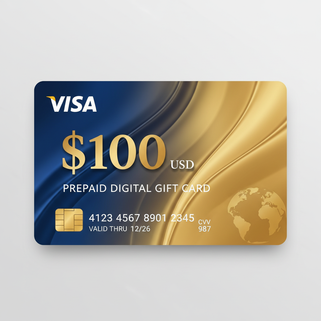 Visa Prepaid $100 Gift Card