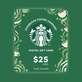Starbucks $25 Gift Card