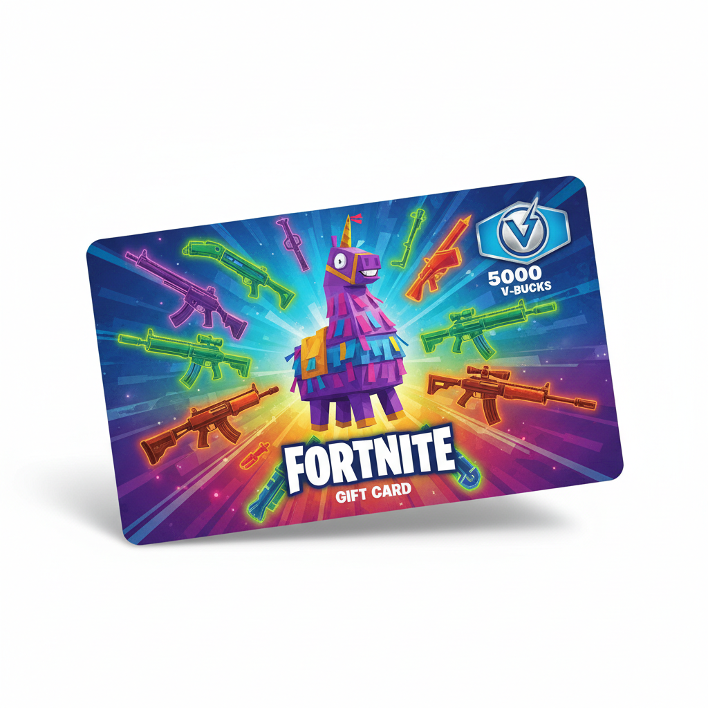 Fortnite V-Bucks Gift Card - 5,000 V-Bucks ($50)