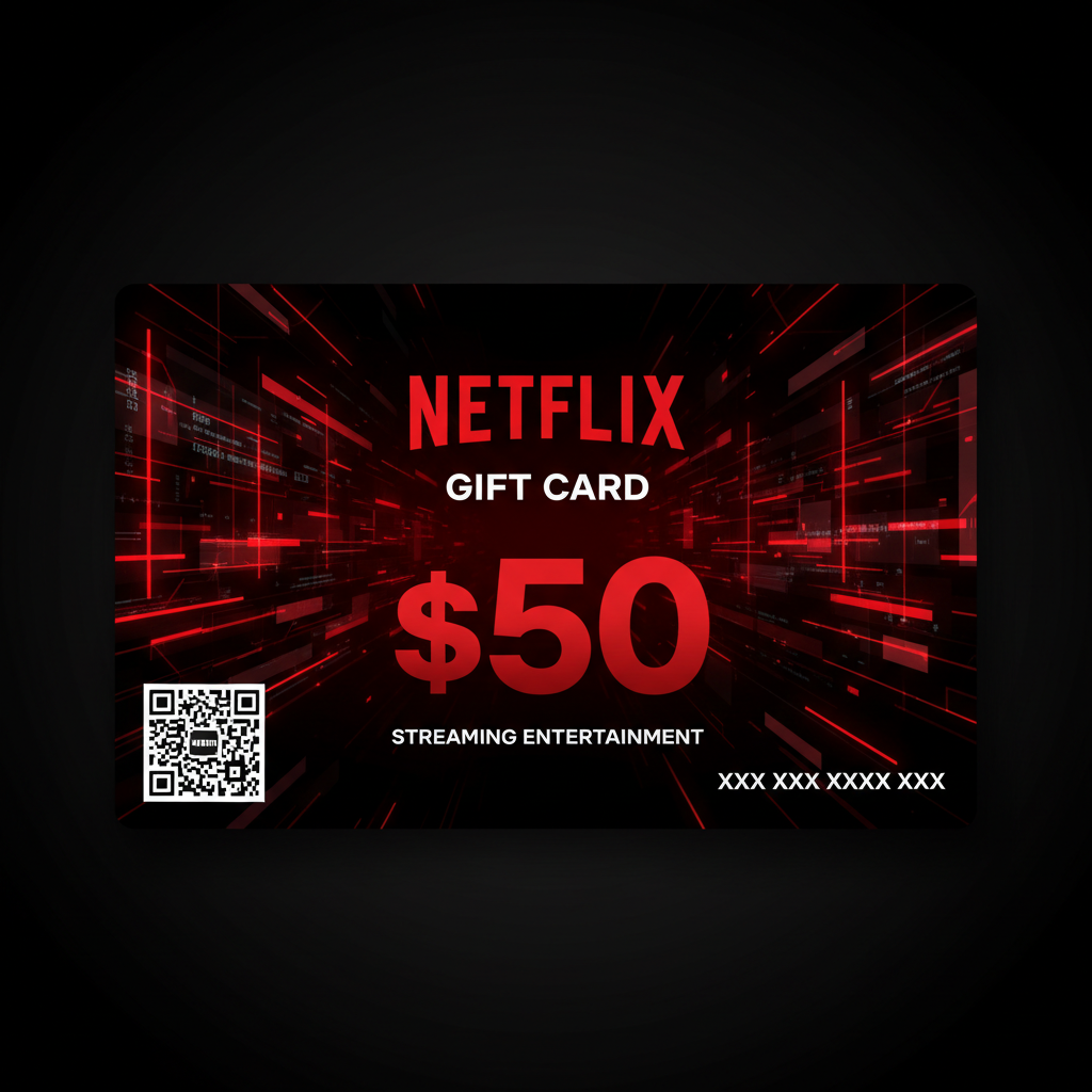 Netflix $50 Gift Card
