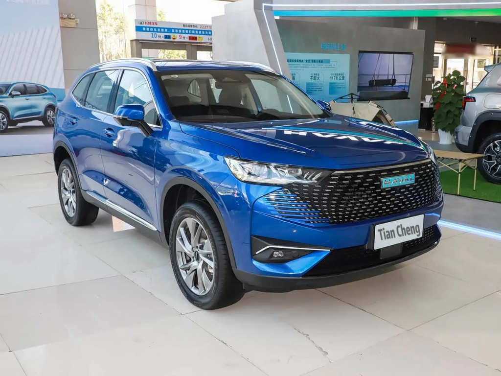 Haval H6 SUV - Premium Blue Metallic Crossover by Tian Cheng