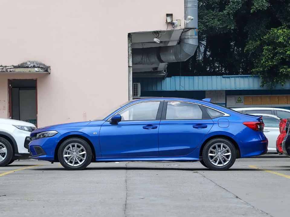 Honda Civic Sedan - Brilliant Blue 4-Door | Premium Condition