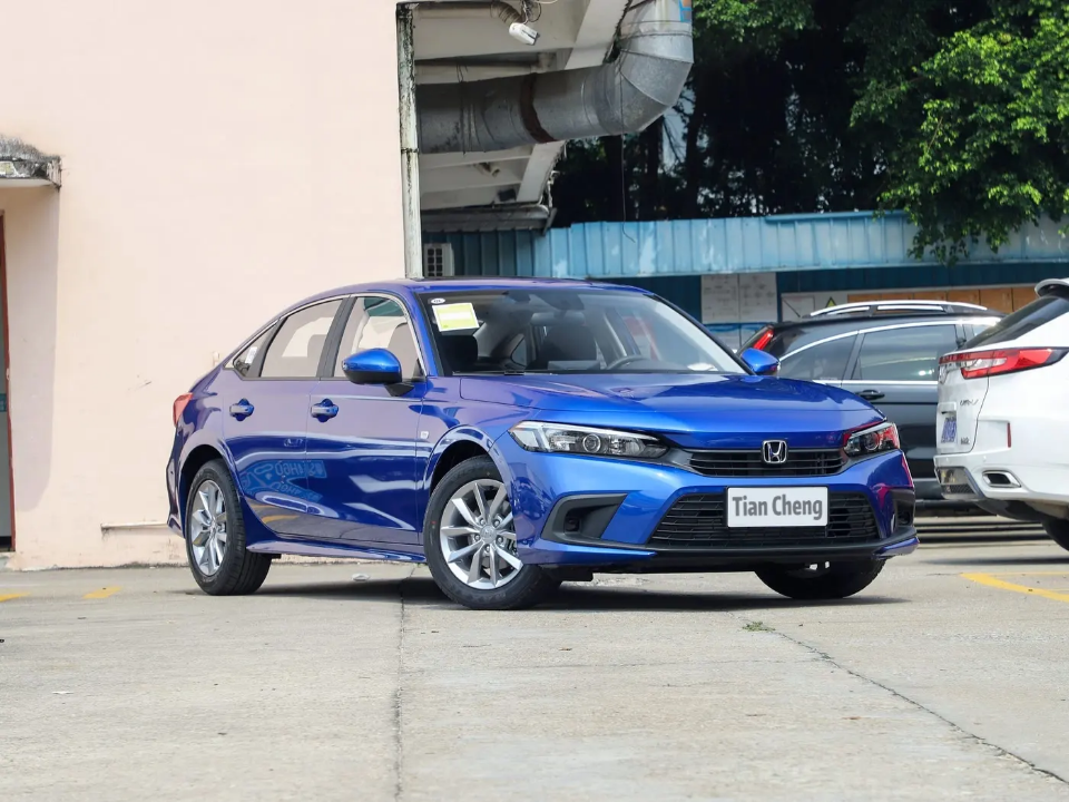 Honda Civic Sedan - Brilliant Blue 4-Door | Premium Condition