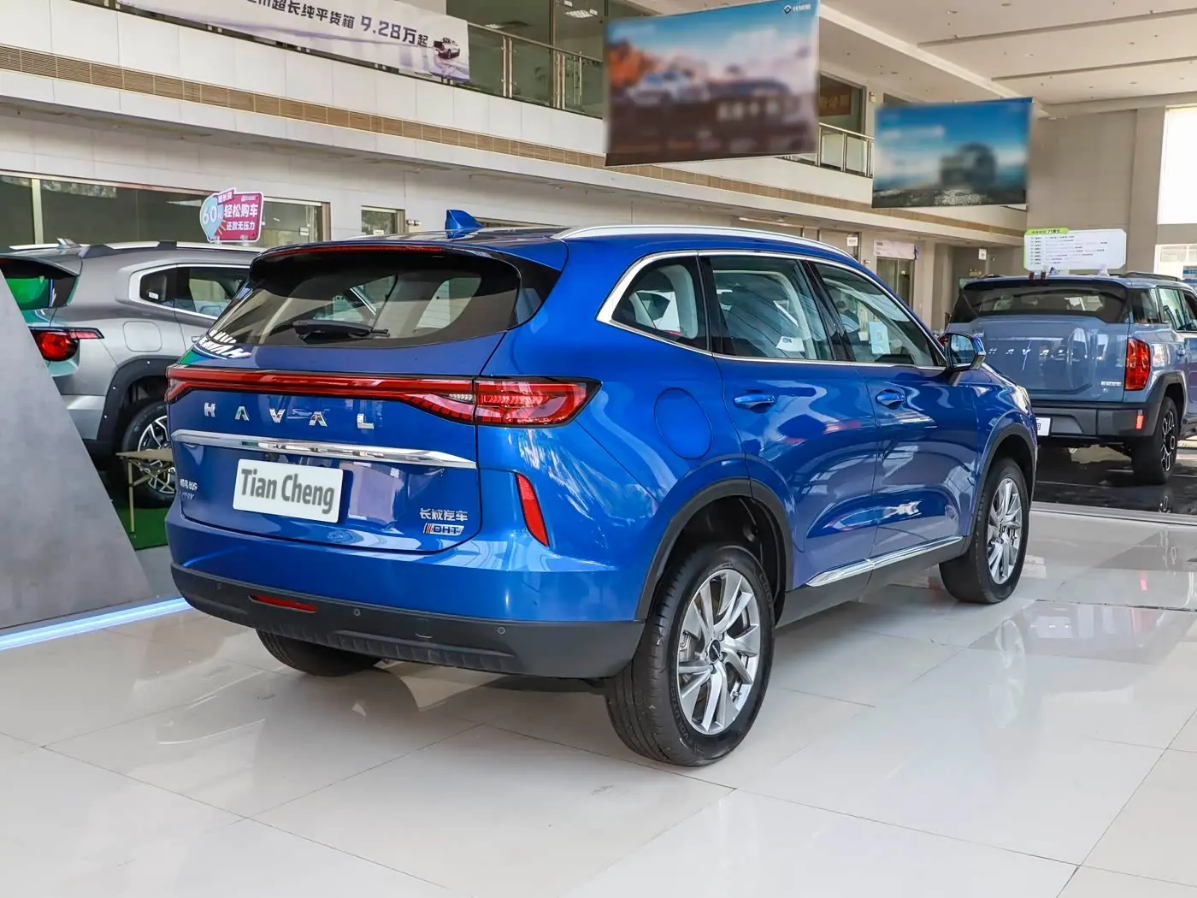 Haval H6 SUV - Premium Blue Metallic Crossover by Tian Cheng
