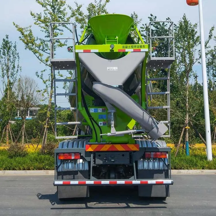 Heavy-Duty Concrete Mixer Truck - 6x4 Commercial Cement Mixer with Rotating Drum