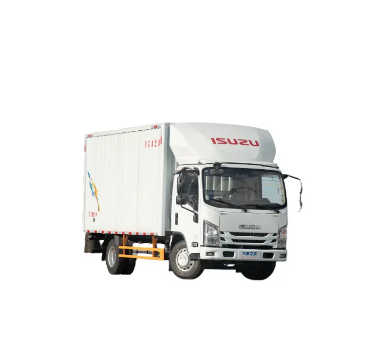 Isuzu KV100 Box Truck - Commercial Delivery Vehicle | White Cargo Van