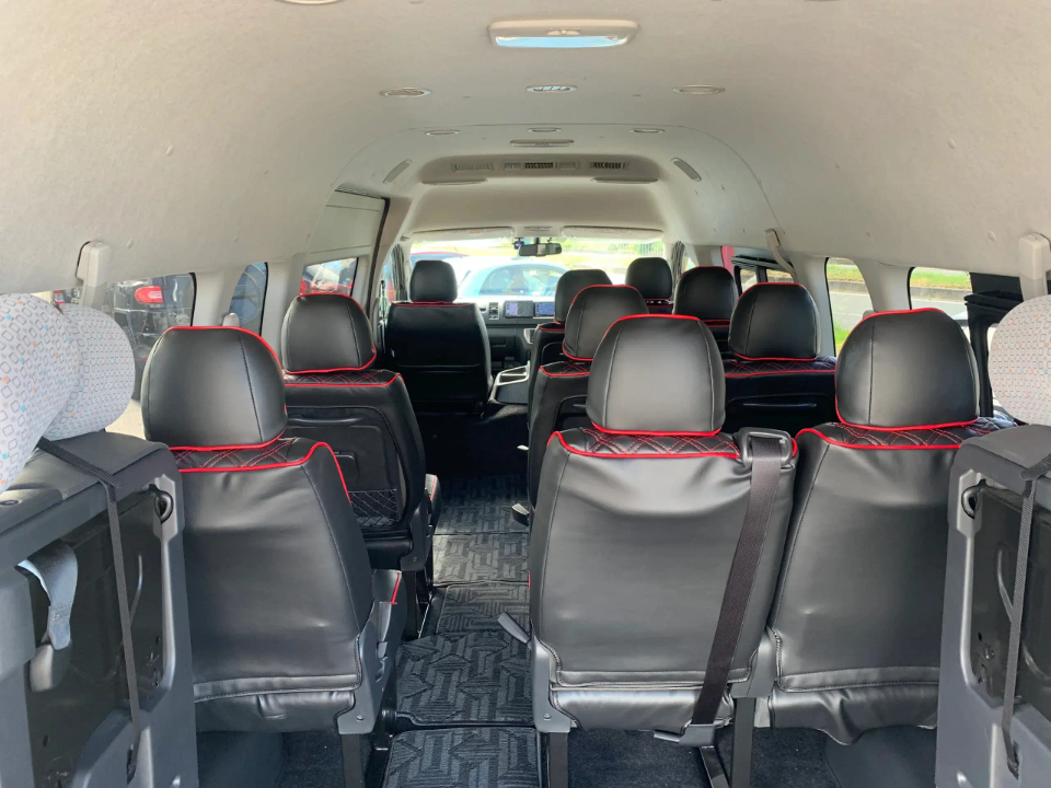 Toyota Hiace Super GL High Roof Van - Premium 14-Seater Passenger Van