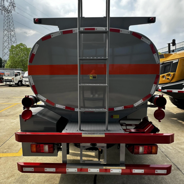HOWO 5000L Fuel Tanker Truck - Commercial Diesel Transport Vehicle