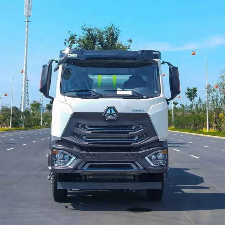 Heavy-Duty Concrete Mixer Truck - 6x4 Commercial Cement Mixer with Rotating Drum