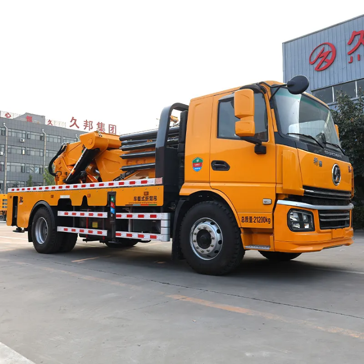 Used Shacman Heavy-Duty Wrecker Tow Truck - 21-Ton Recovery Vehicle