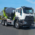 Heavy-Duty Concrete Mixer Truck - 6x4 Commercial Cement Mixer with Rotating Drum