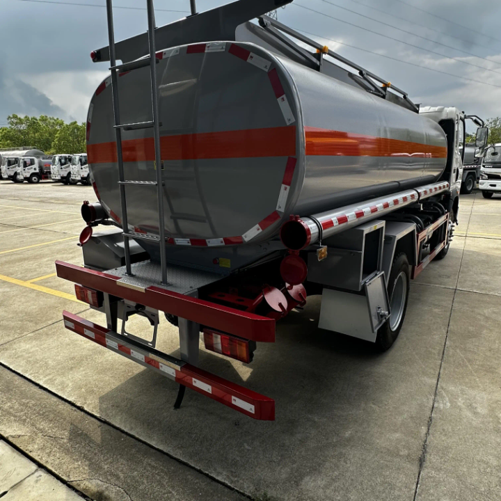 HOWO 5000L Fuel Tanker Truck - Commercial Diesel Transport Vehicle