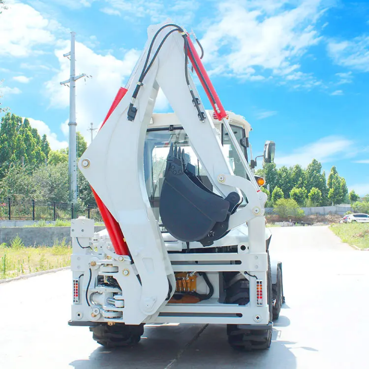 Heavy Duty Backhoe Loader - HQWZ Series Multi-Function Construction Equipment