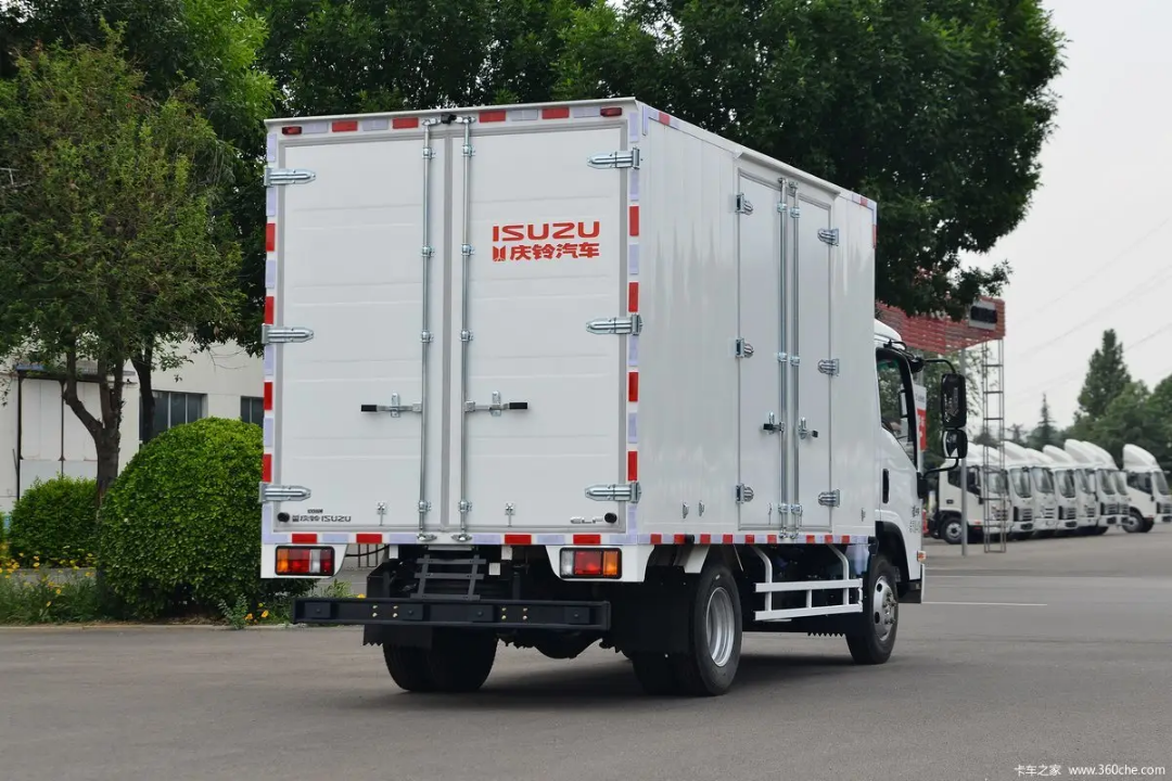 Isuzu KV100 Box Truck - Commercial Delivery Vehicle | White Cargo Van