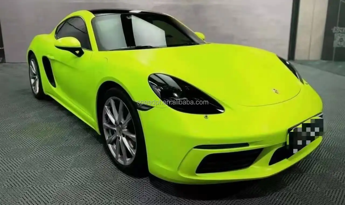 Matte Satin Car Protection Film - Premium Vehicle Wrap