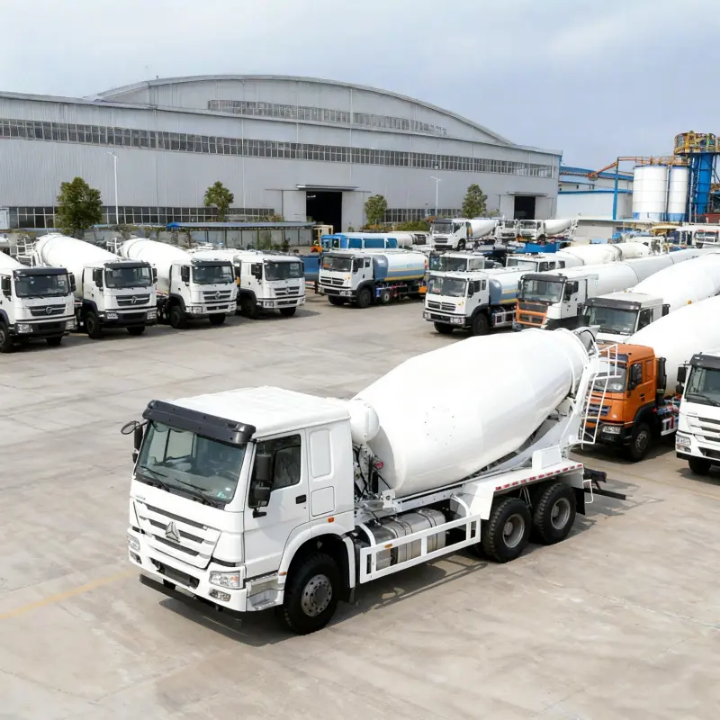 Howo Heavy-Duty Concrete Mixer Tanker Truck - 6x4 Commercial Grade