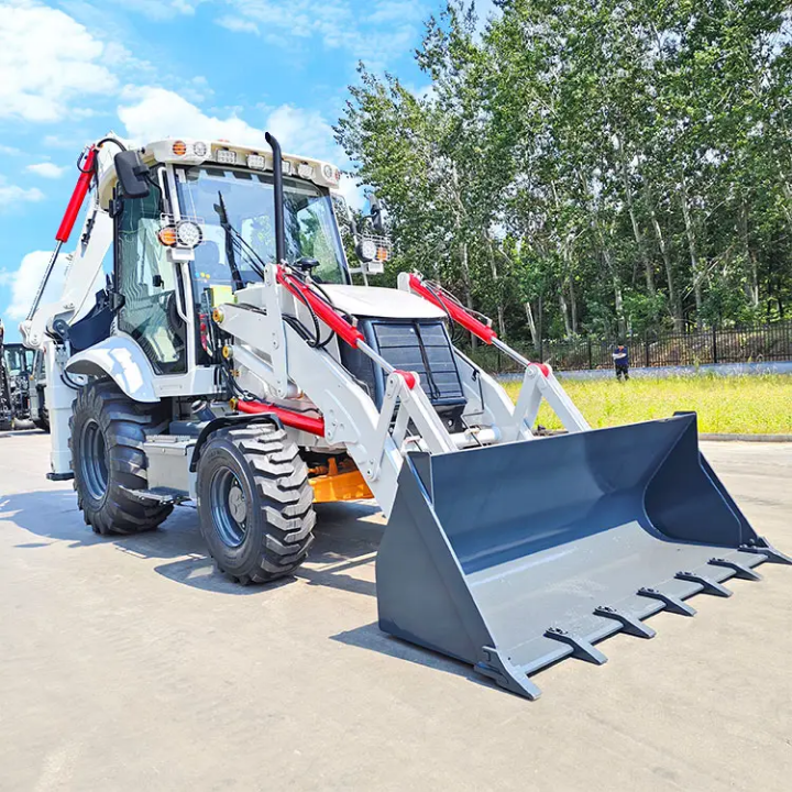 Heavy Duty Backhoe Loader - HQWZ Series Multi-Function Construction Equipment