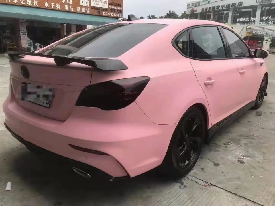 Matte Satin Car Protection Film - Premium Vehicle Wrap