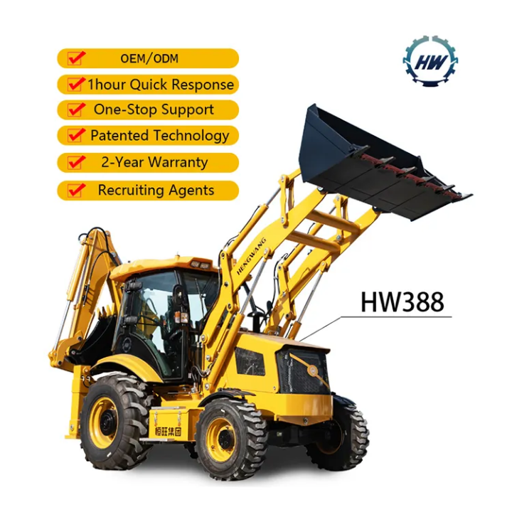 Hengwang HW388 Backhoe Loader - Heavy Duty Construction Equipment | Used Truck