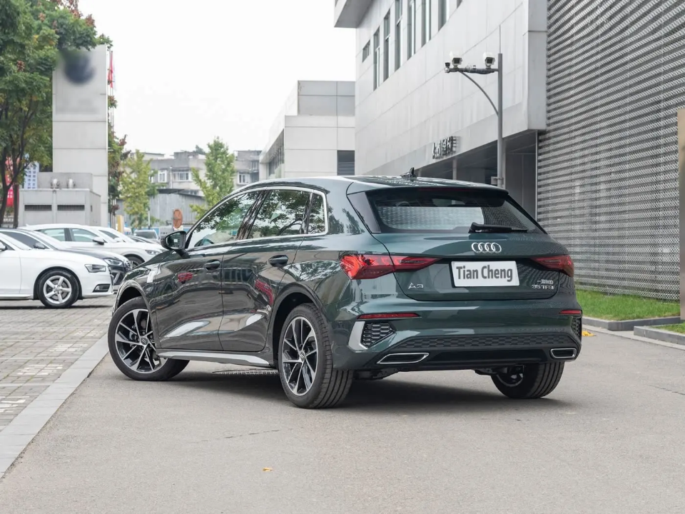 Audi A3 Sportback 35 TFSI - Premium Compact Luxury Hatchback | Dark Green Metallic 5-Door Automatic
