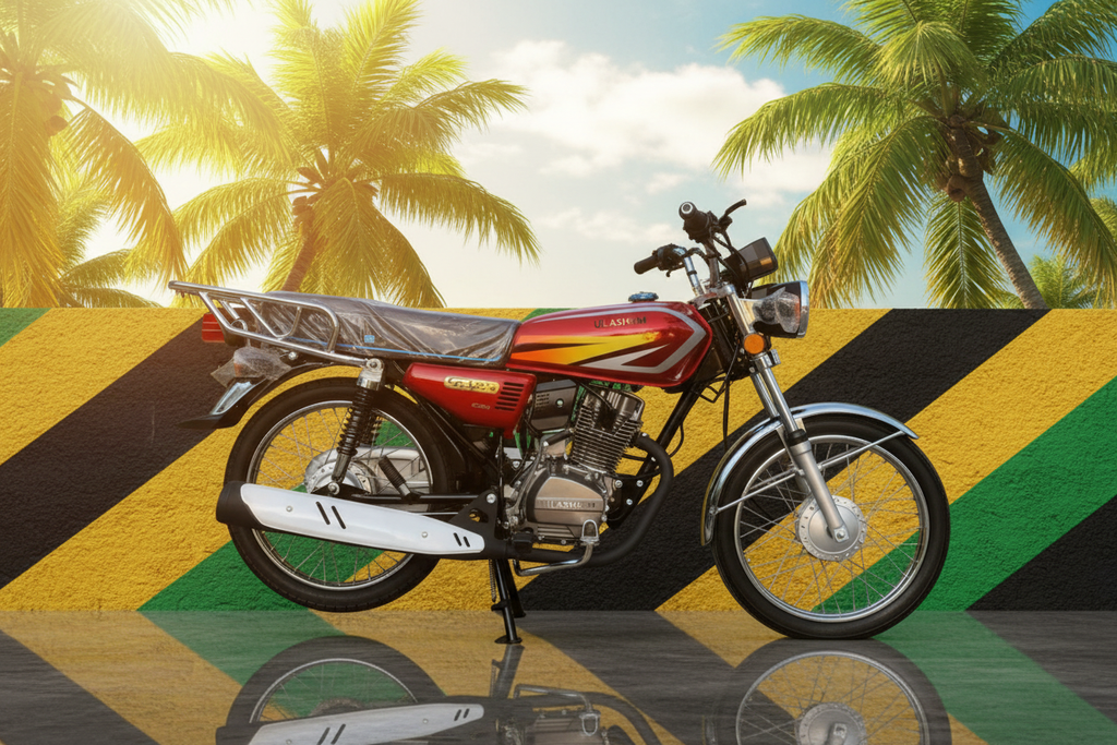 Ulashkim GT125 with Jamaican Background